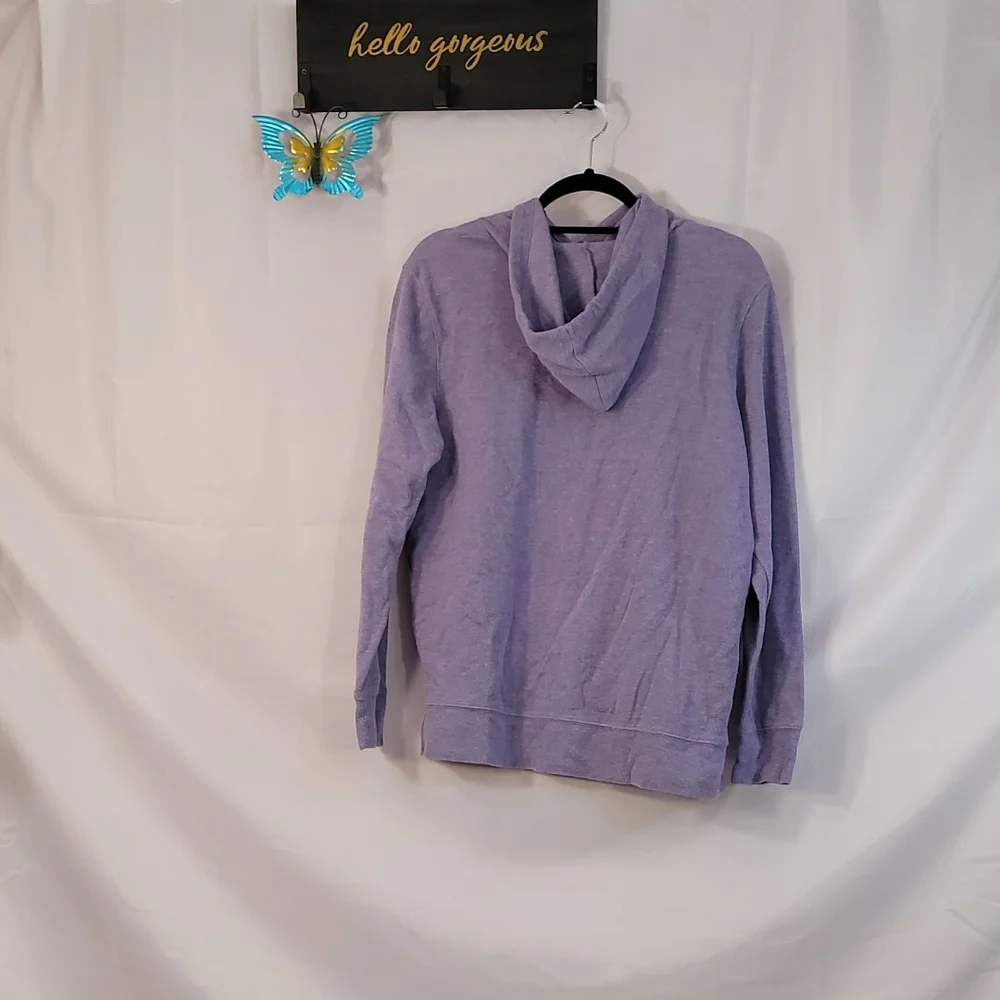 Old Navy Purple Hoodie Size Large - Picture 3 of 11
